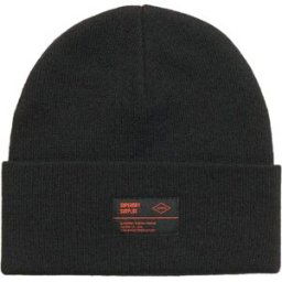 Bonnet Superdry Surplus Femme Noir Taille unique