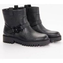 Boots Guess Classic logo metal Femme Noir 39