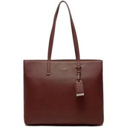 Sacs à main Calvin Klein Jeans Monochrome Femme Bordeaux Taille unique