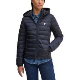 Doudoune Guess Triangle GJ Femme Bleu XS