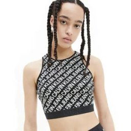 Débardeur Calvin Klein unlimited logo Femme Noir M