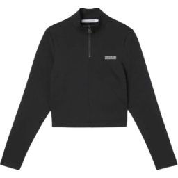 Sweat Calvin Klein Logo vice versa Femme Noir M