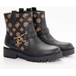 Boots Guess Logo 4g original Femme Noir 36