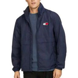 Coupe vent Tommy Jeans Classic logo Homme Bleu S