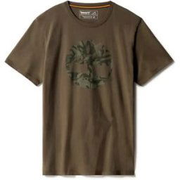 T shirt Timberland Logo arbre camouflage Homme Camouflage S