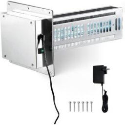 VEVOR Purificateur d'Air Conduit CVC Maison 24 W 254 nm Filtration au Carbone