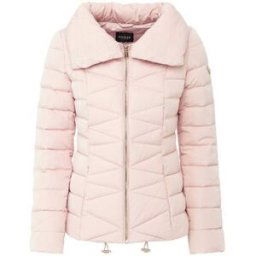 Doudounes Guess Doudoune Femme en Plumes W74L71 Alyssa Rose Poudre Rose