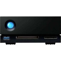 16 TB LaCie 1big Dock Thunderbolt 3 Baie pour disques durs Thunderbolt 3, DisplayPort, USB 3.1 (2è gén.), USB 3.1 (Gen 1), lecteur de carte noir STHS16000800