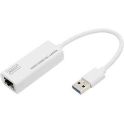 Adaptateur réseau Digitus DN-3023 1 GBit/s USB 3.1 (Gen 1), LAN (10/100/1000 Mo/s)