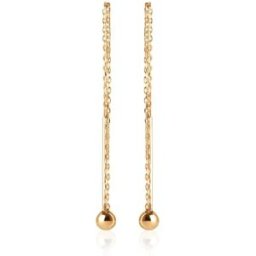 Boucles d'oreilles Pendantes perle plaqué or Maison de la Bijouterie Y5Z3500 female