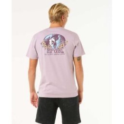 Rip Curl T-shirt Surf Paradise F&B Smokey Grape M male