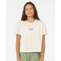 Rip Curl T-shirt Sun & Sea Crop Fille Bone 12 female