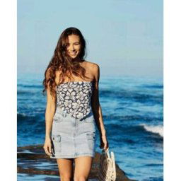 Rip Curl Haut Bandeau Drappé Las Dalias Navy S female