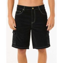 Rip Curl Short Classic Surf Cord Cargo Black 28 male