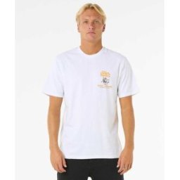 Rip Curl T-shirt Shaper Address White M male