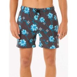 Rip Curl Short de bain Volley Surf Revival Floral Black S male