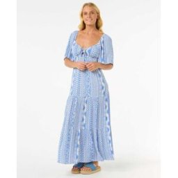 Rip Curl Robe longue San Carlos manches courtes Blue L female