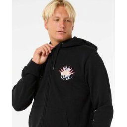 Rip Curl Sweat Zippé Dazed Black L male