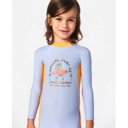 Rip Curl Combinaison à Manches Longues UPF Grom Energy Enfant Ice Blue 1-2 male