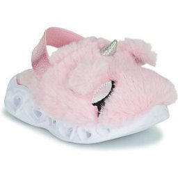Chaussons enfant Skechers HEART LIGHTS SANDALS Rose