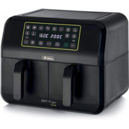Ariete 4623 Airy Fryer Dual - Friteuse sans huile numérique avec bac double