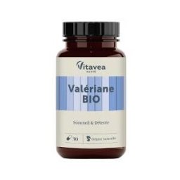 Vitavea Valériane Sommeil & Détente Bio 30 Unités - Pot 30 gélules de 0,4 g