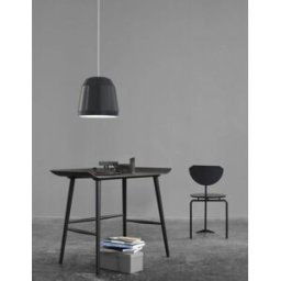 Plafonnier (1) - Cecilie Manz Fritz Hansen - Mingus P1 by Light Years Fritz Hansen Nearly black noir 22x22x21