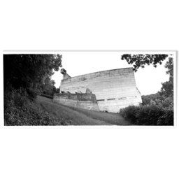 ART Couvent de la tourette Le corbusier les canons noir 25x1x11