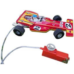 Voiture course joustra rouge 20x30x8