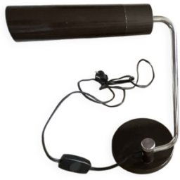 Petite lampe de bureau hala Zeist vintage 1960 luminaire design lamp Light marron 22x8x30