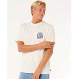 Rip Curl T-shirt Raw Energy Trad Bone L male