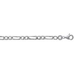 Chaine Homme figaro 1-2 Argent 2,5mm Maison de la Bijouterie W3Y0V050 male