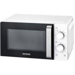 Severin Micro-ondes MW 7885, 700 Watt, blanc/noir