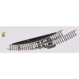 8568 (Z) Voie Märklin miniclub Aiguillage enroulé, Electromagnétique, à gauche 30 ° 195 mm 1 pc(s)