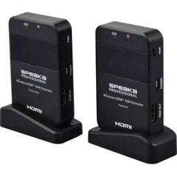 SpeaKa Professional SP-HDE-320 Set de transmission sans fil HDMI 50 m 5 GHz 1920 x 1080 Pixel