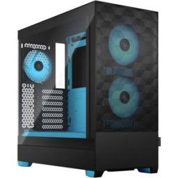 Tour Fractal Design Pop Air Boîtier PC noir, cyan