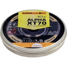 Rhodius XT70 BOX 211082 Disque à tronçonner 115 mm 10 pc(s) acier inoxydable, acier