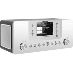 TechniSat Digitradio 574 IR Radio de table Internet DAB+, FM AUX, Bluetooth, radio internet, USB argent