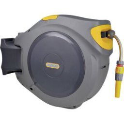 Hozelock Auto Reel 40 2595R0000 40 m 1 pc(s) gris, jaune Dévidoir de tuyau