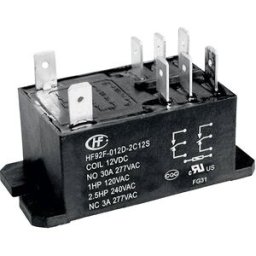 Hongfa HF92F-024D-2C21S Relais enfichable 24 V/DC 30 A 2 inverseurs (RT) 1 pc(s)