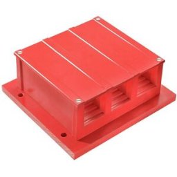 Weidmüller 2496050000 Borne haute tension 240 mm raccord à vis rouge 1 pc(s)