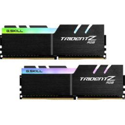 G.Skill Trident Z RGB Mémoire pour PC DDR4 16 GB 2 x 8 GB non-ECC 3600 MHz DIMM 288 broches CL16-19-19-39 F4-3600C16D-16GTZRC