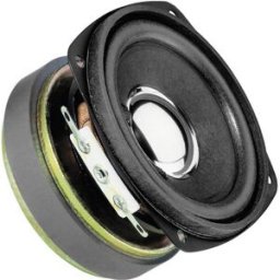 MONACOR SP-45/4 3 pouces 7.8 cm Haut-parleur miniature 20 W 4 Ω