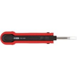 KS Tools Outil de déverrouillage pour fiches plates/fiches plates 2,8 mm, 4,8 mm, 5,8 mm, 6,3 mm (AMP Tyco JPT, AMP Tyco SPT, AMP Tyco, TAB, Delphi HVF2, GHW DFK, GHW