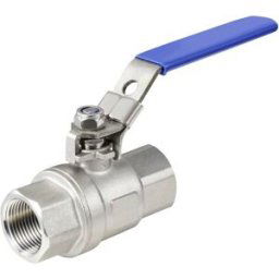 TRU COMPONENTS TC-2PC-DN20-316 TC-12770352 Robinet à boisseau sphérique standard Filetage intérieur: G3/4 64 bar (max) 1 pc(s)