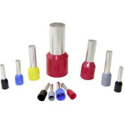 WKK Ce 025018W Embout simple dextrémité de câble 2.5 mm² partiellement isolé bleu 500 pc(s)