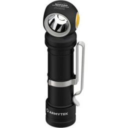 ArmyTek Wizard C2 Pro Max LR Warm LED Lampe de poche avec clip ceinture, avec étui à batterie 3870 lm 151 g
