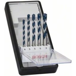 Jeu de forets pour béton 5 pièces tige cylindrique Bosch Accessories CYL-5 2608588165 1 set
