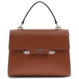 Sac Bandouliere Guess Sac Bandoulière Eco Mietta Sml Socie Cognac EVG964120 Marron