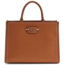 Sac Bandouliere Guess Sac Bandoulière Anadela 3 Comp Satch Caramel BG963722 Marron